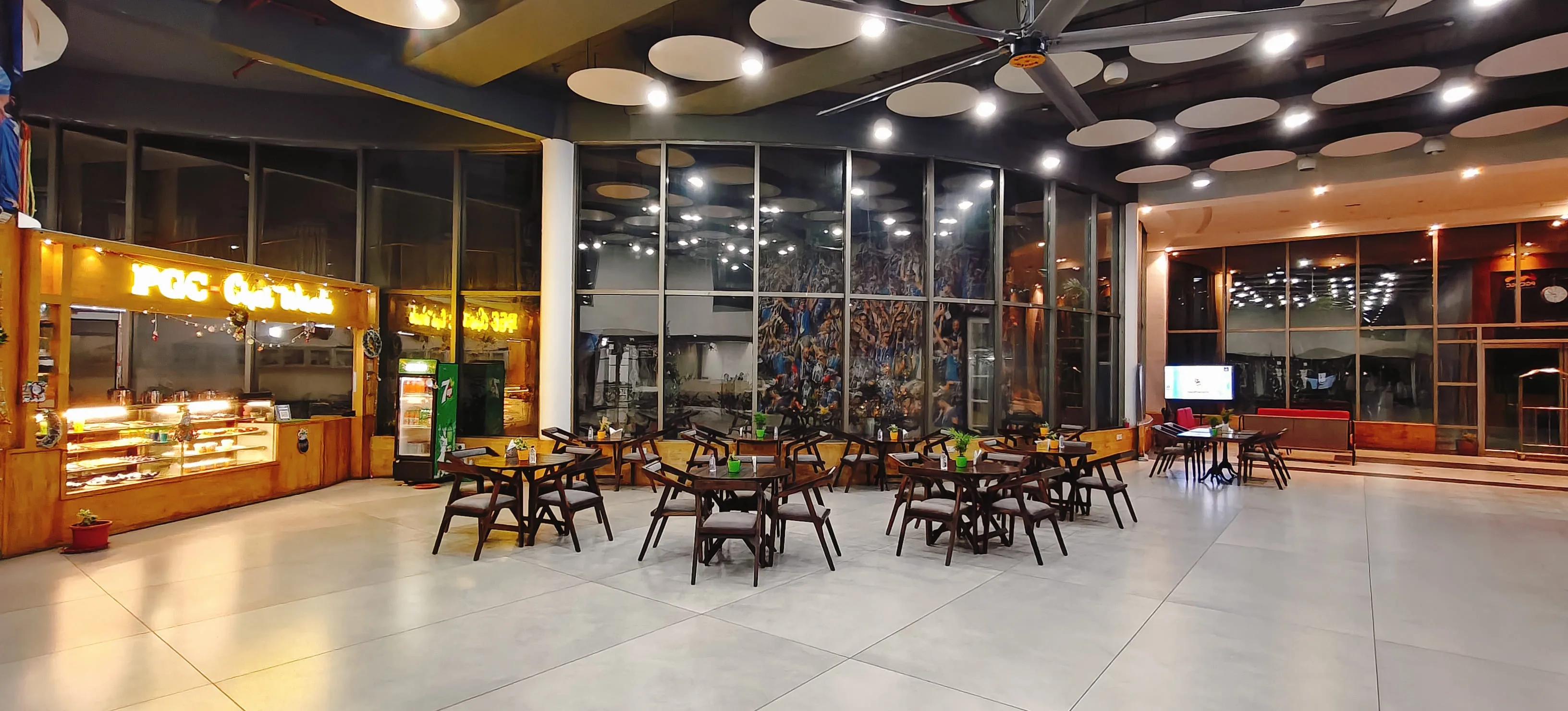 Cafeteria interior
